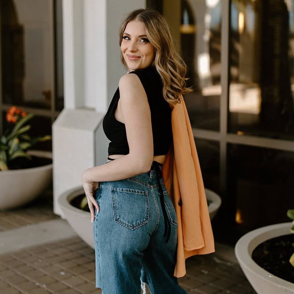 Orange Blazer